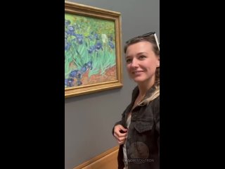 my boobs saw a van gogh painting today